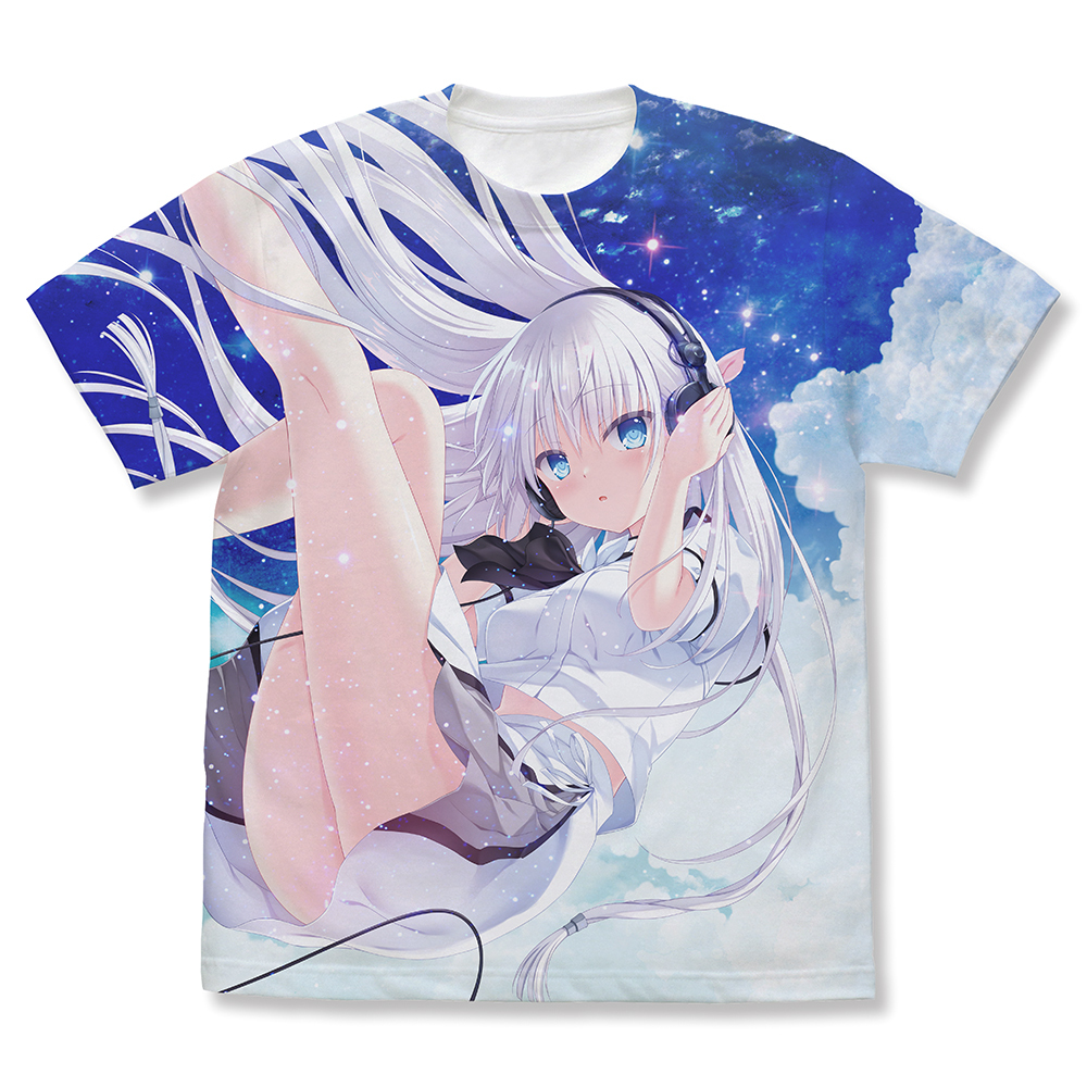 鳴瀬しろは ﾌﾙｸﾞﾗﾌｨｯｸTｼｬﾂ ﾐｭｰｼﾞｯｸﾀｲﾑVer./WHITE COSPA 081726