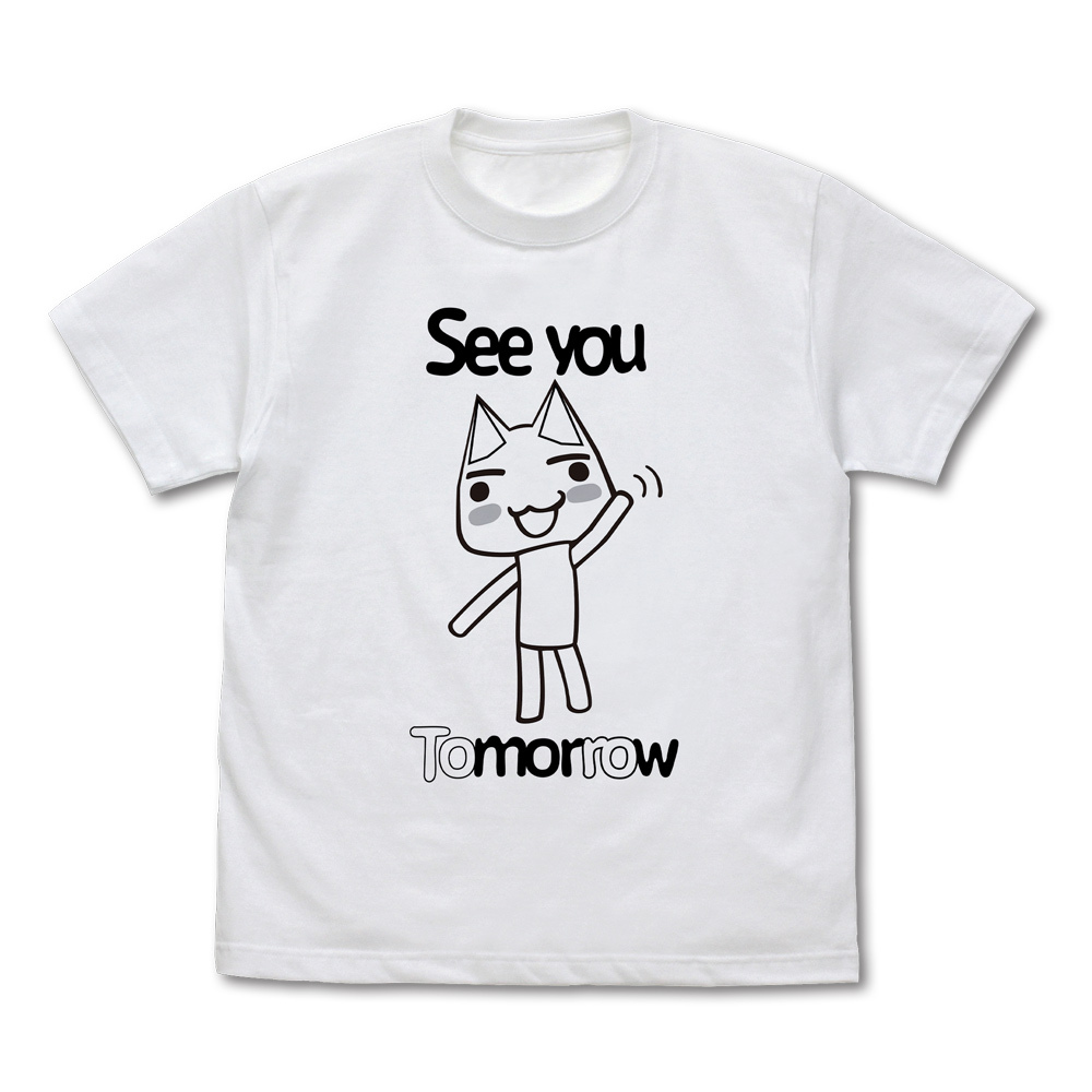 ﾄﾛのまた明日 Tｼｬﾂ/WHITE COSPA 081726