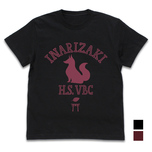 稲荷崎高校ﾊﾞﾚｰﾎﾞｰﾙ部 Tｼｬﾂ/BURGUNDY COSPA 081726