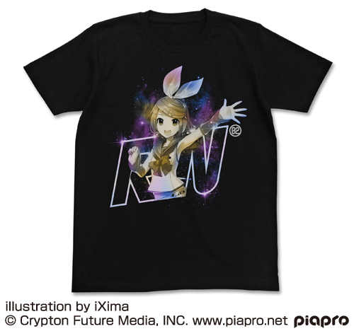 鏡音ﾘﾝ V4X Tｼｬﾂ/BLACK COSPA 081726