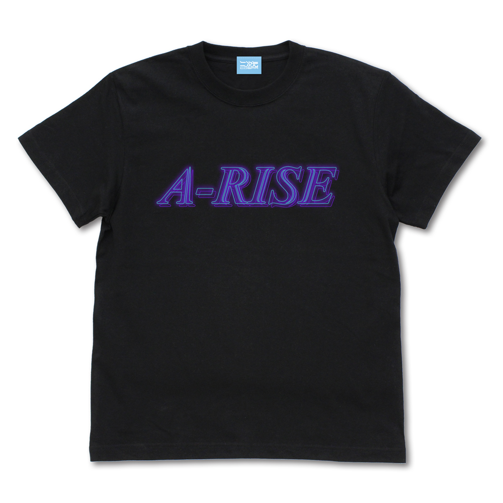 A-RISE ﾈｵﾝｻｲﾝﾛｺﾞ Tｼｬﾂ/BLACK COSPA 081726
