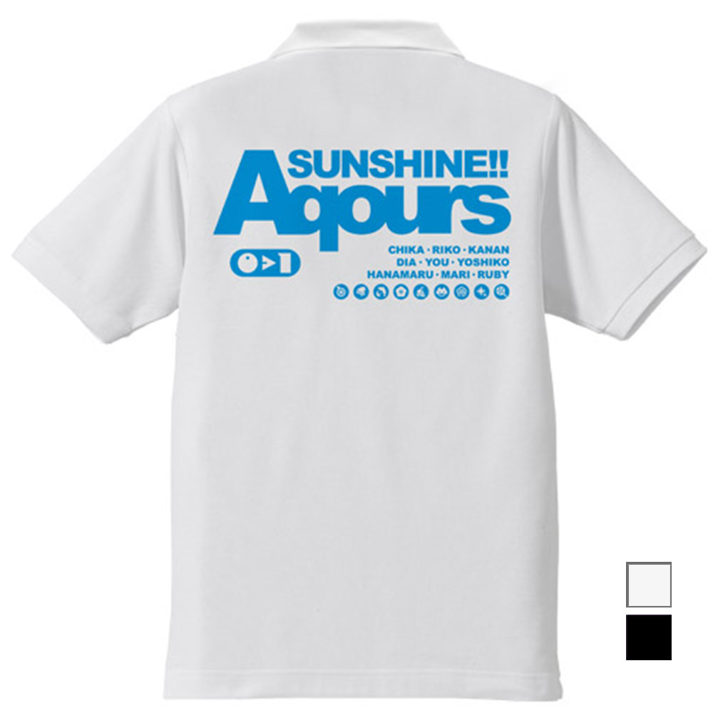 Aqoursﾎﾟﾛｼｬﾂ/WHITE COSPA 081726