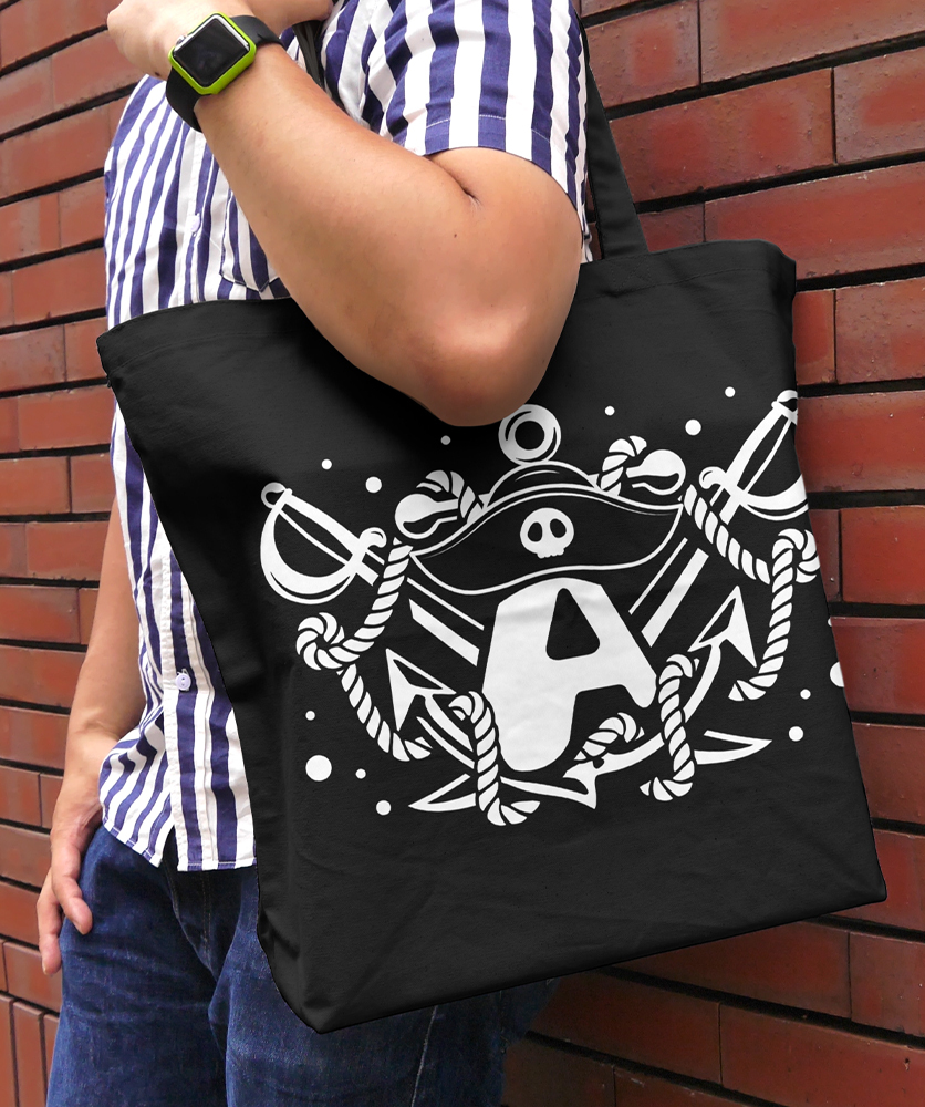 Aqours Pirates Desire ﾗｰｼﾞﾄｰﾄ/BLACK COSPA 081726