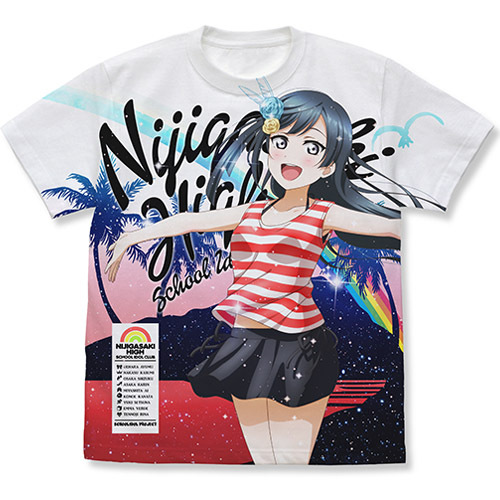 優木せつ菜 ﾌﾙｸﾞﾗﾌｨｯｸTｼｬﾂ 水着Ver./WHITE COSPA 081726