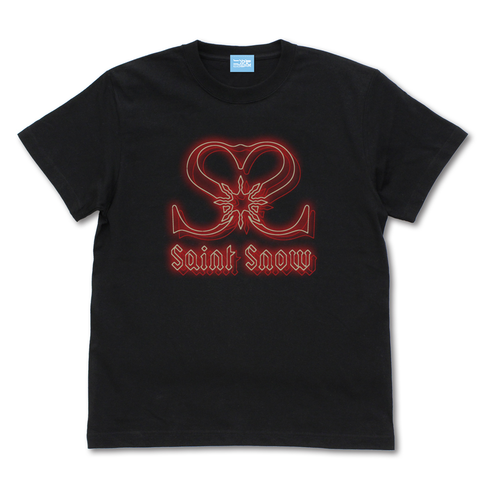 Saint Snow ﾈｵﾝｻｲﾝﾛｺﾞ Tｼｬﾂ/BLACK COSPA 081726