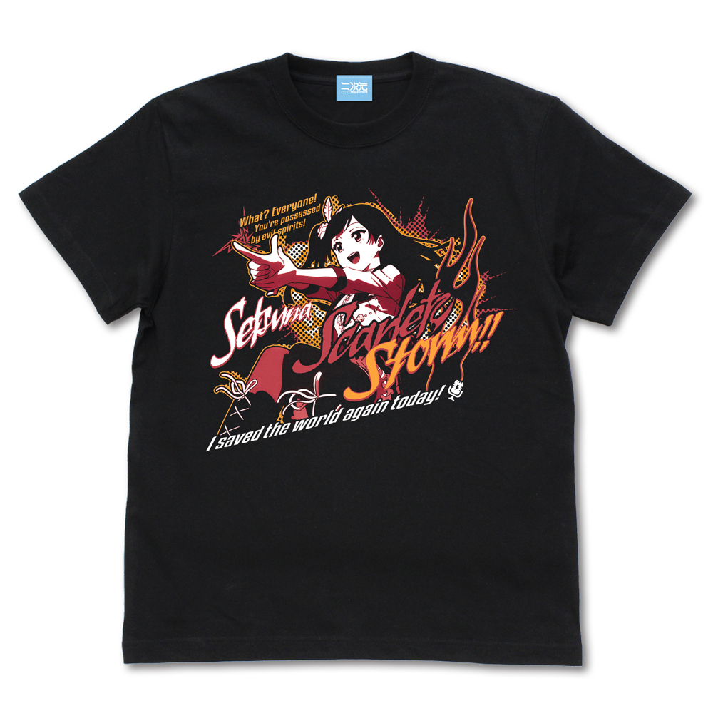 優木 せつ菜 ｴﾓｰｼｮﾅﾙTｼｬﾂ/BLACK COSPA 081726