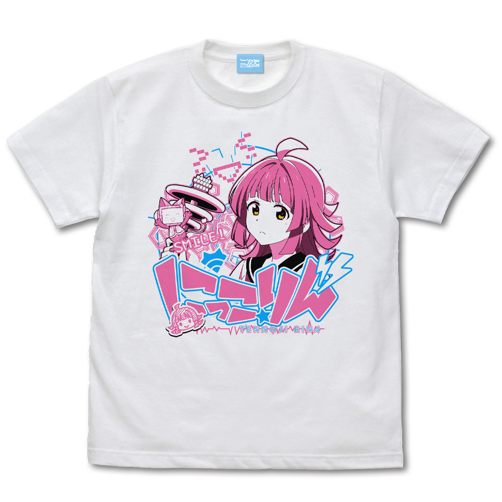 天王寺 璃奈 ｴﾓｰｼｮﾅﾙTｼｬﾂ/WHITE COSPA 081726