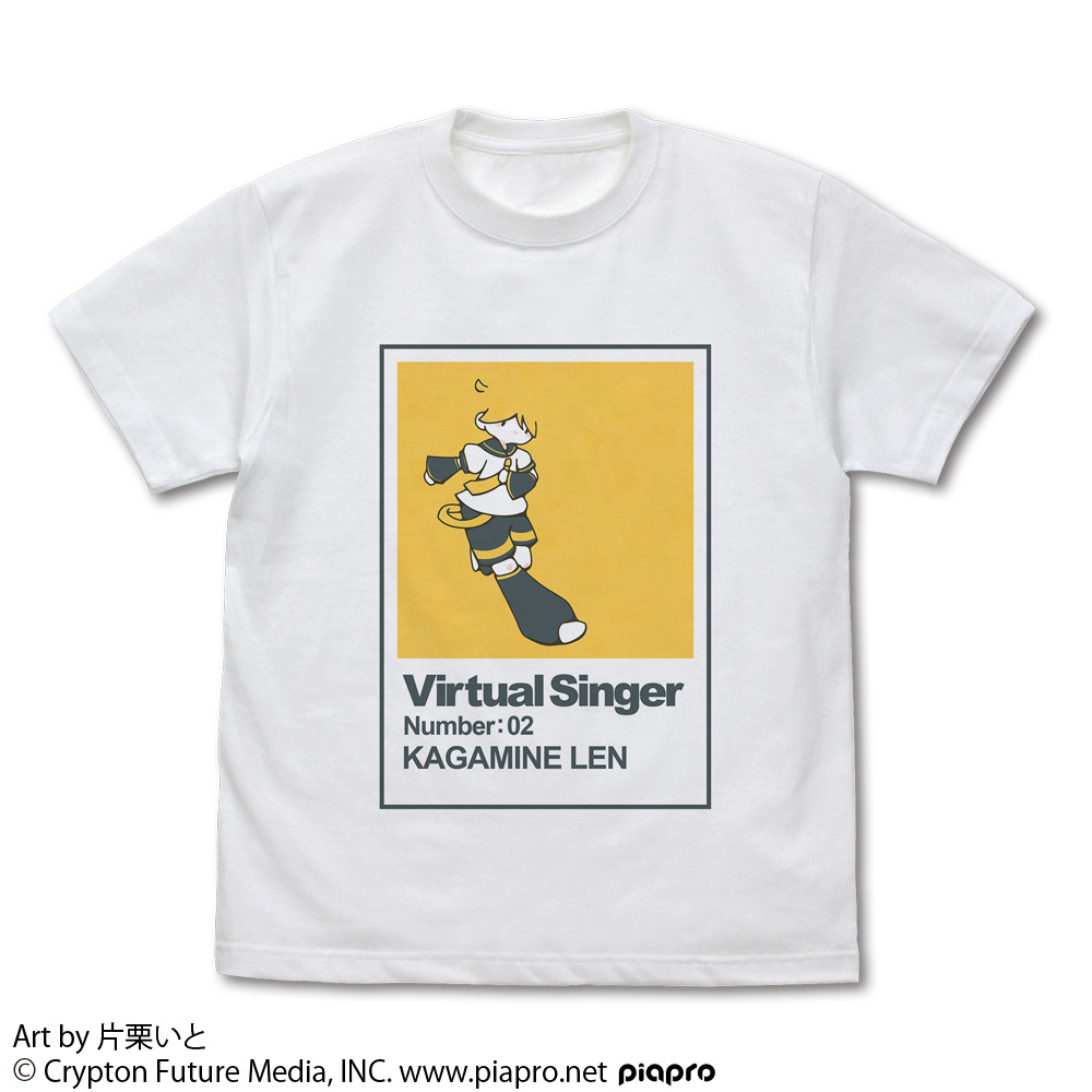 鏡音ﾚﾝ Tｼｬﾂ 片栗いと Ver./WHITE COSPA 081726
