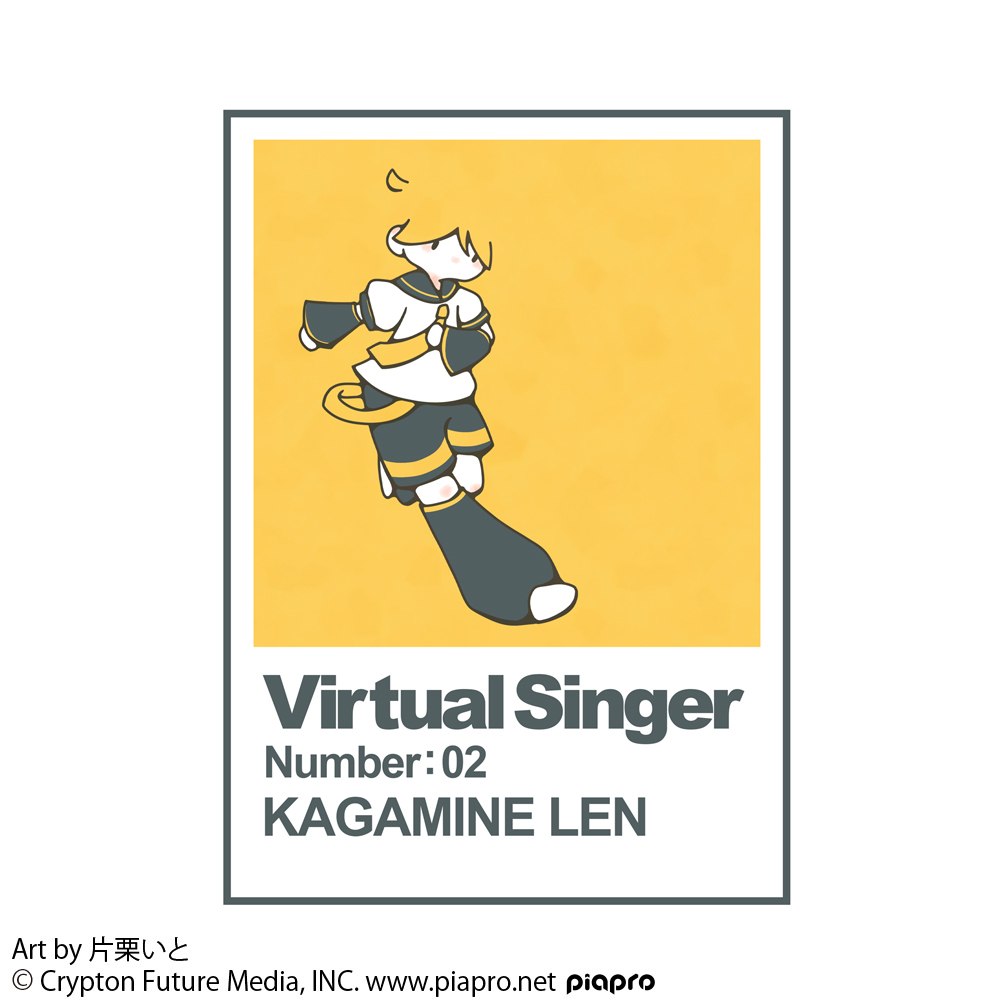 鏡音ﾚﾝ Tｼｬﾂ 片栗いと Ver./WHITE COSPA 081726