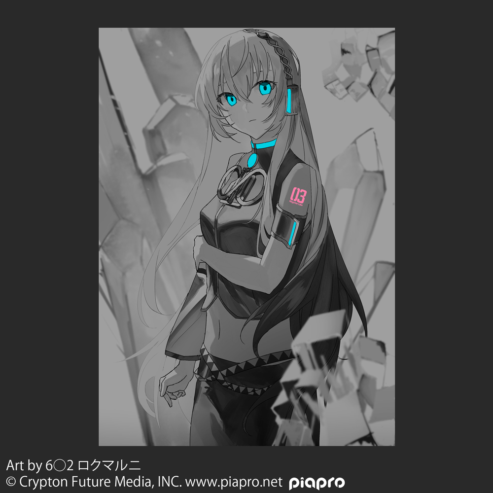 巡音ﾙｶ Tｼｬﾂ 6〇2 ﾛｸﾏﾙﾆ Ver./SUMI COSPA 081726