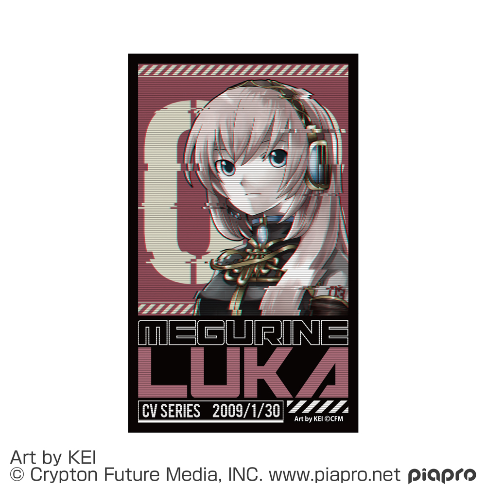 巡音ﾙｶ 屋外対応ｽﾃｯｶｰ COSPA 081726
