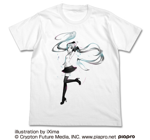 初音ﾐｸ V4X Tｼｬﾂ/WHITE COSPA 081726
