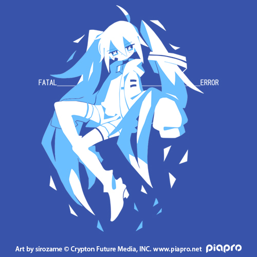 初音ﾐｸ ﾌﾟﾙｵｰﾊﾞｰﾊﾟｰｶｰ sirozame Ver./ROYAL BLUE COSPA 081726