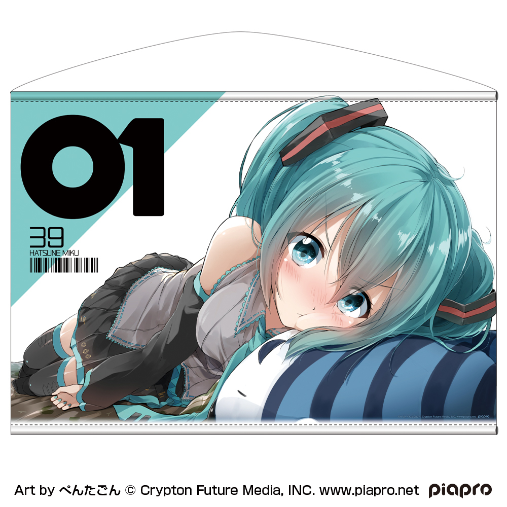 初音ﾐｸ 横型B2ﾀﾍﾟｽﾄﾘｰ ぺんたごん Ver. COSPA 081726