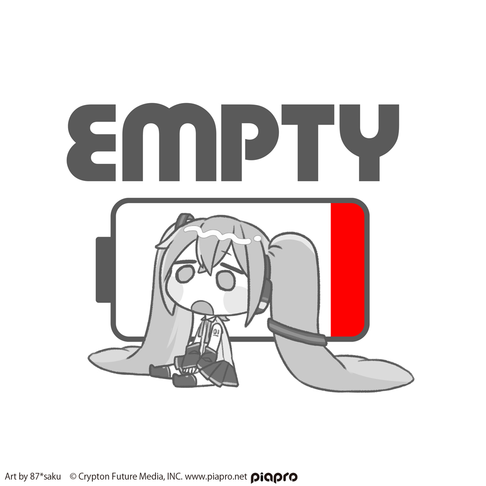初音ﾐｸ Tｼｬﾂ 87*saku Ver./WHITE COSPA 081726