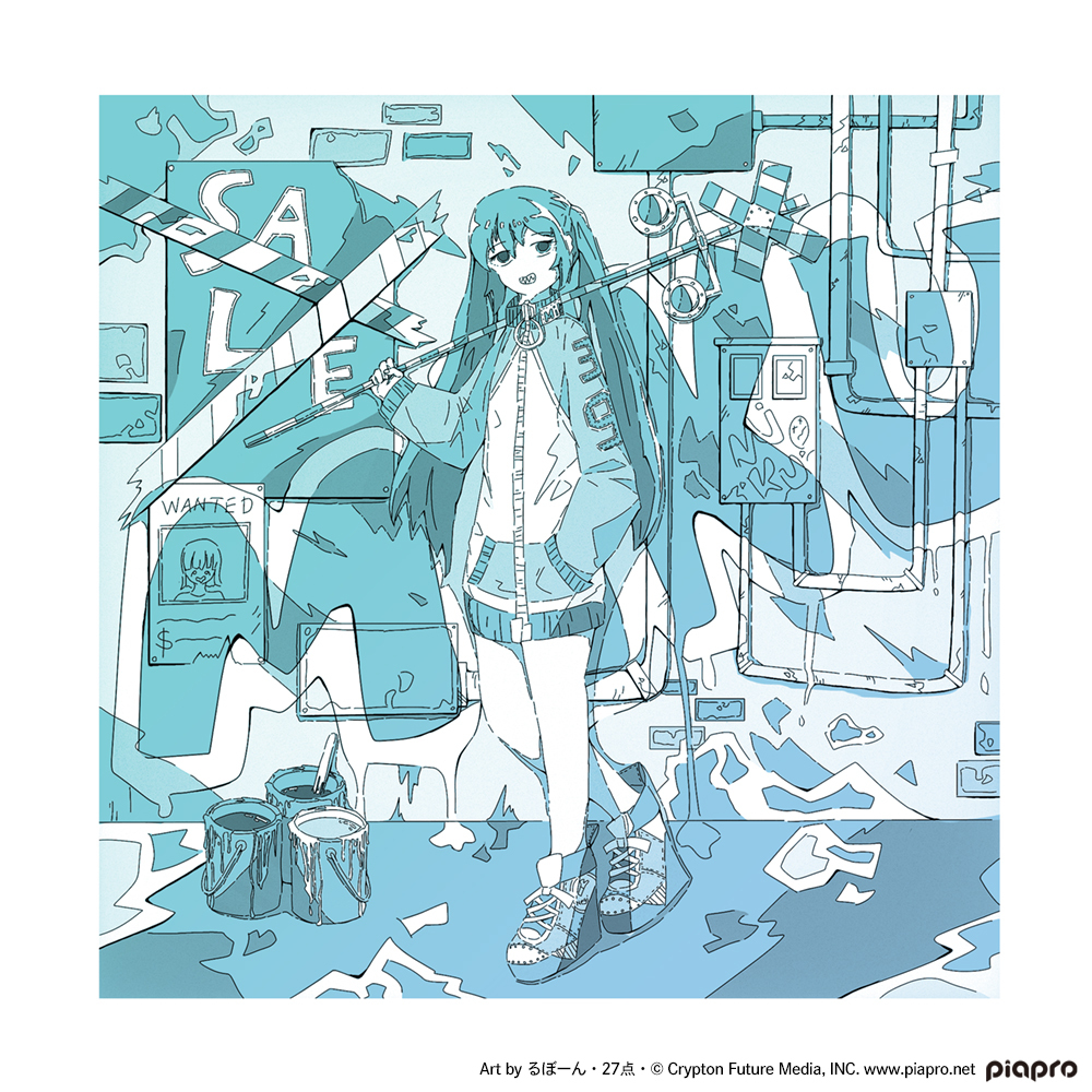 初音ﾐｸ Tｼｬﾂ るぼｰん･27点･ Ver./WHITE COSPA 081726