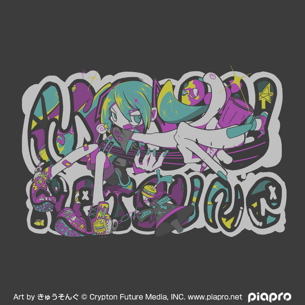 初音ﾐｸ Tｼｬﾂ きゅうそんぐ Ver./SUMI COSPA 081726