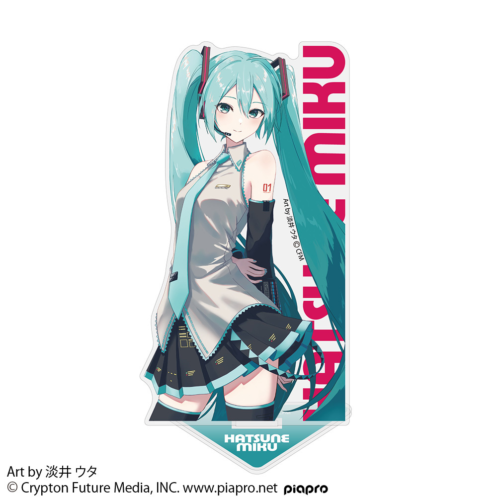 初音ﾐｸ ｱｸﾘﾙｽﾀﾝﾄﾞ 淡井 ｳﾀ Ver. COSPA 081726