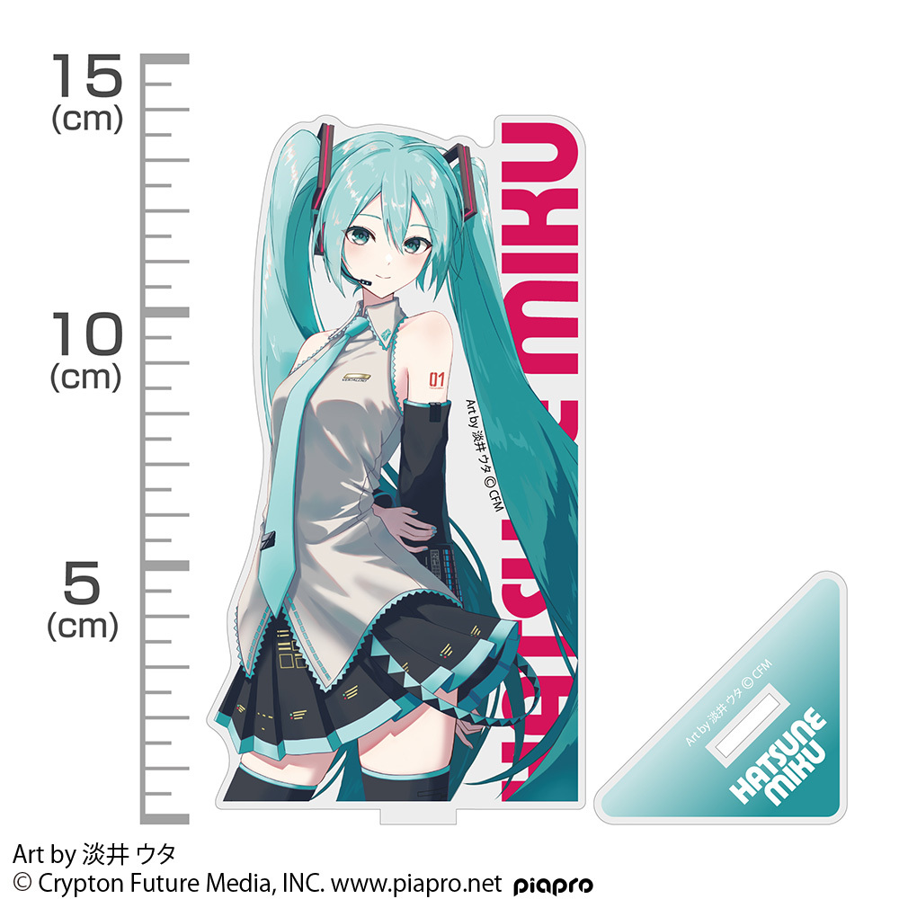 初音ﾐｸ ｱｸﾘﾙｽﾀﾝﾄﾞ 淡井 ｳﾀ Ver. COSPA 081726