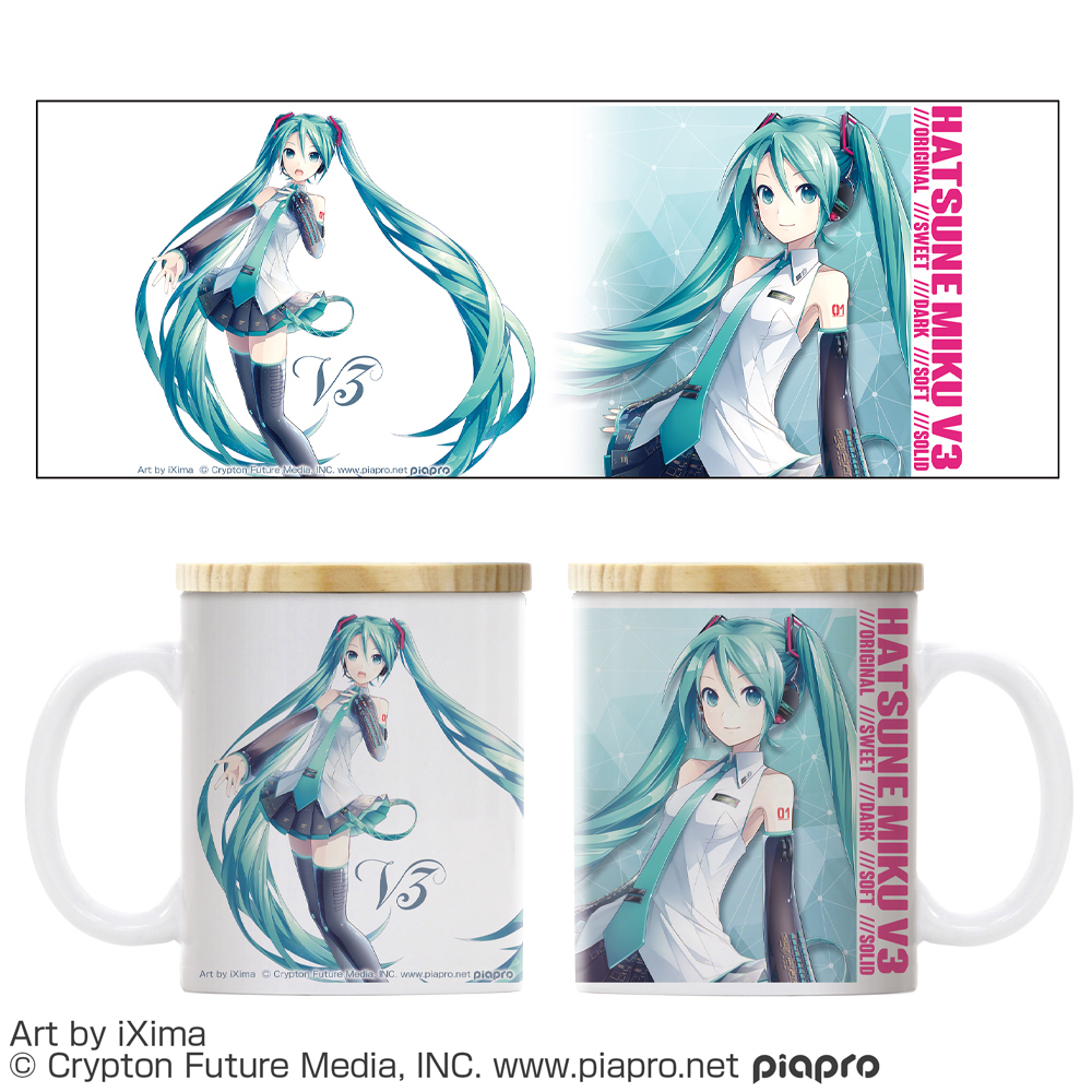 初音ﾐｸ V3 ﾌﾀつきﾌﾙｶﾗｰﾏｸﾞｶｯﾌﾟ COSPA 081726
