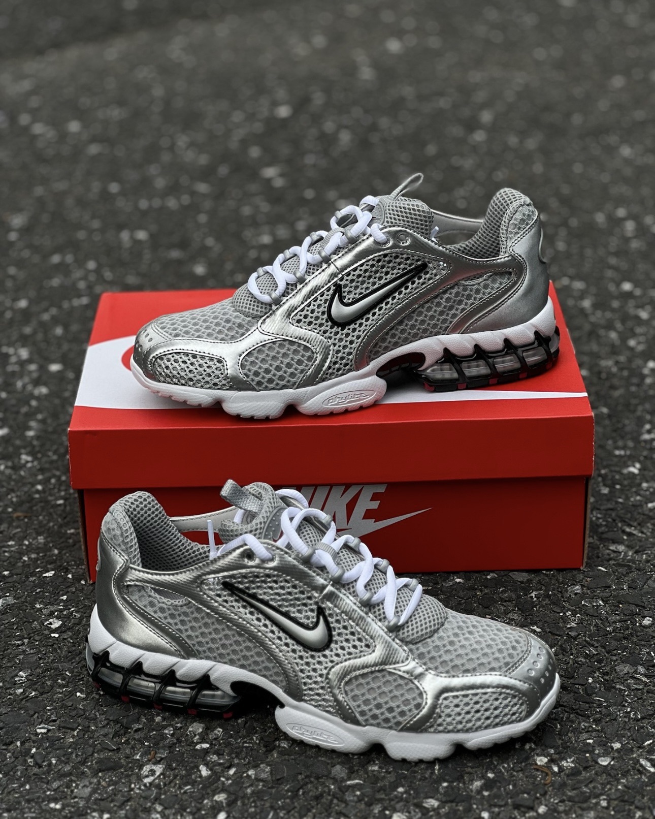【日本限時連線代購】NIKE AIR ZOOM SPIRIDON CAGE 2 'Metallic Silver CJ1288-001 銀灰 無鞋盒