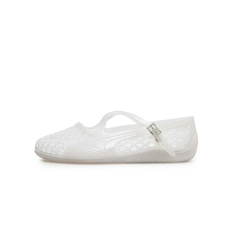 PUMA Speedcat Ballet Jelly 流行休閒鞋 芭蕾復古 果凍漁網鞋 白色 女鞋 40946903 [國內代購]