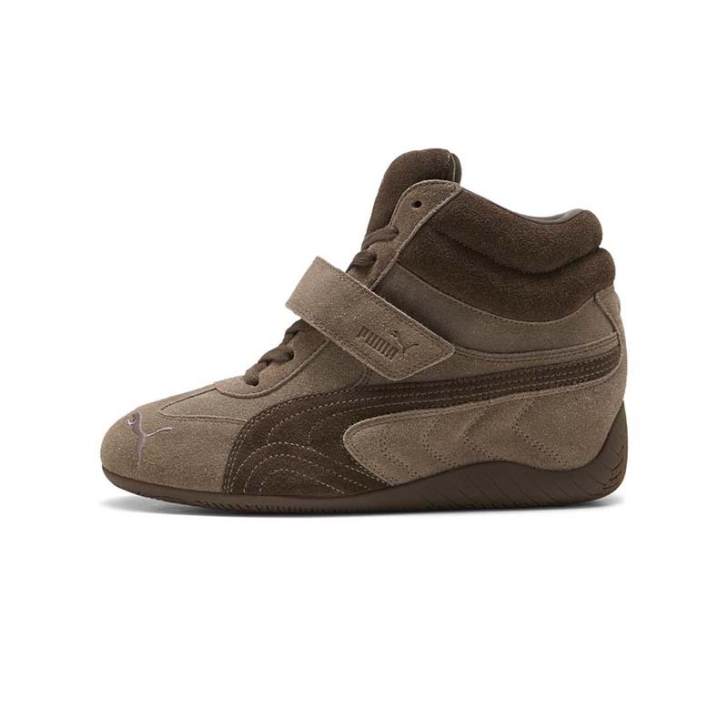 PUMA Speedcat Wedge Wns 休閒鞋 高筒賽車鞋 麂皮 咖啡色 女鞋 40787801 [國內代購]