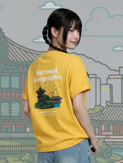 【直播】NATIONAL GEOGRAPHIC LX0727412 男女同款短袖上衣 (N262UTS621)