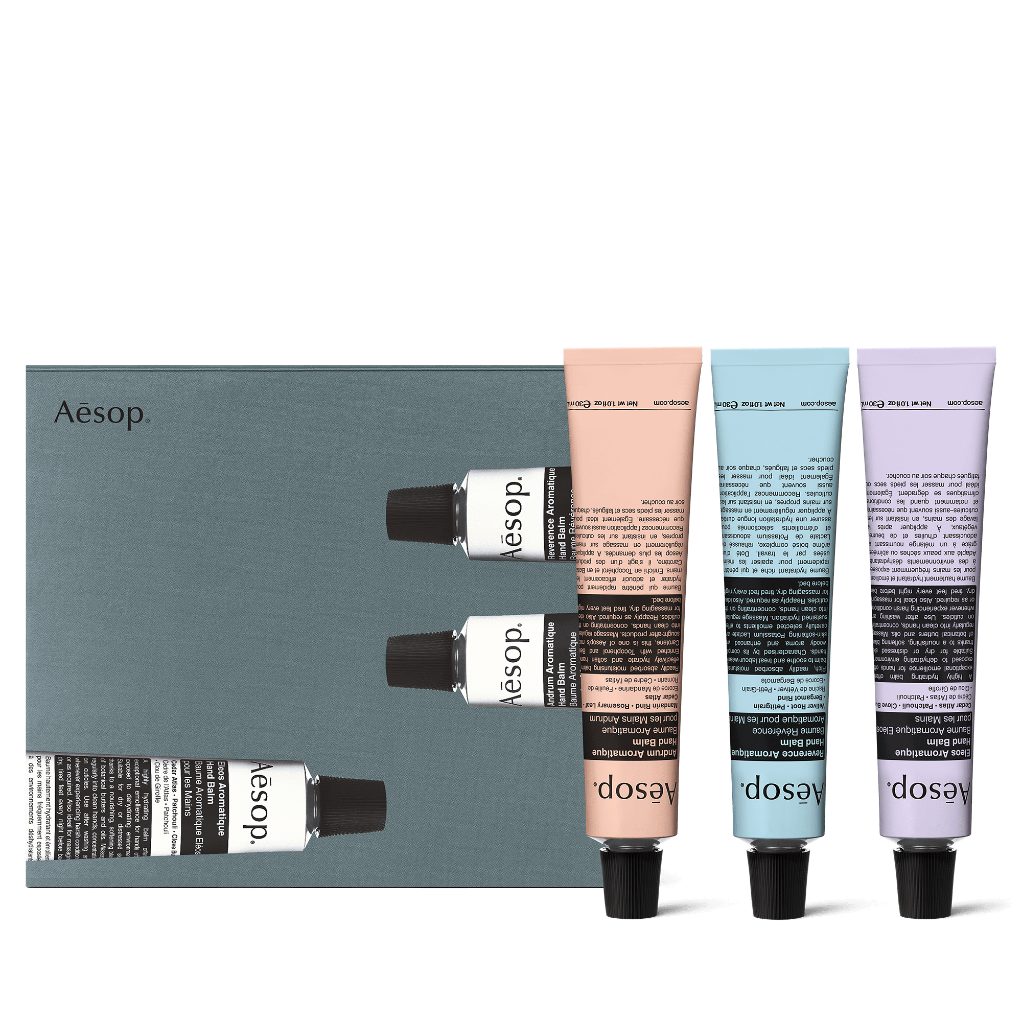 Aesop HELPING HANDS HAND BALM SET 30ml x3