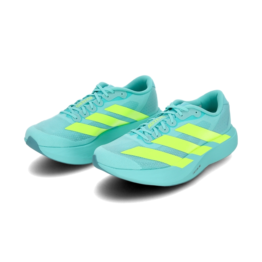 Adidas adizero Evo SL M 男鞋 湖水綠色 馬拉松 輕盈 回彈 防滑 緩震 慢跑鞋 JS4506