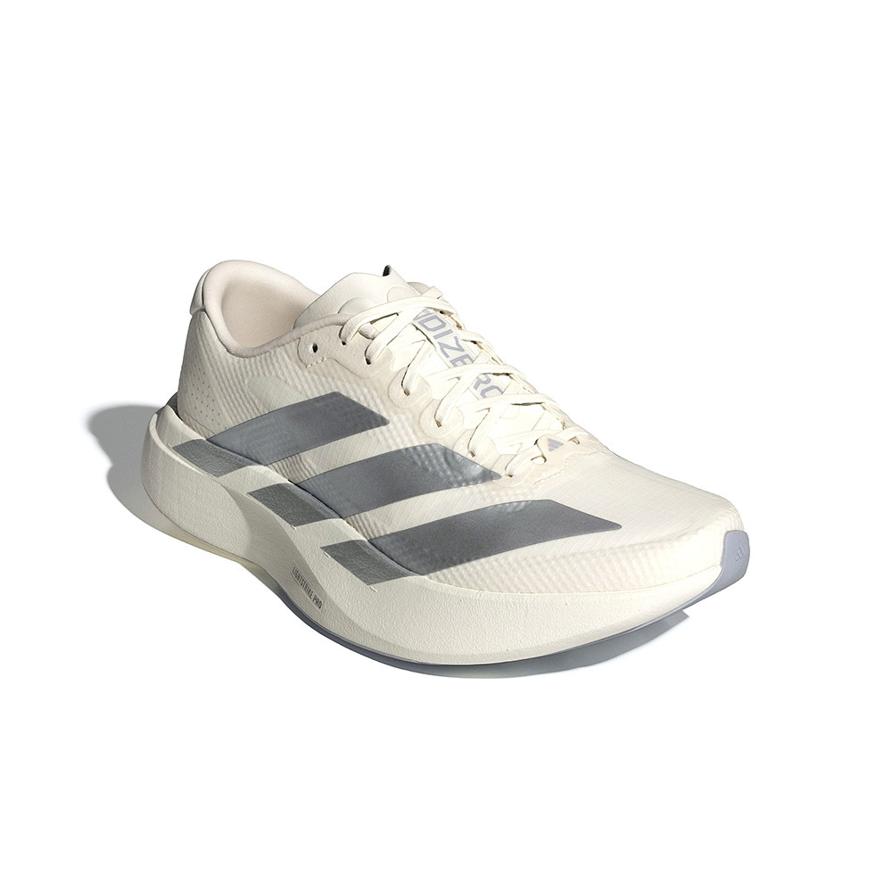 Adidas Adizero EVO SL Woven W 女鞋 米銀色 路跑 慢跑鞋 KI6928