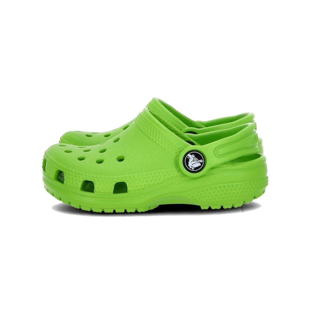Crocs Classic Clog K 小童 童鞋 綠色 輕便 防水 休閒 洞洞鞋 涼拖鞋 206990-30T