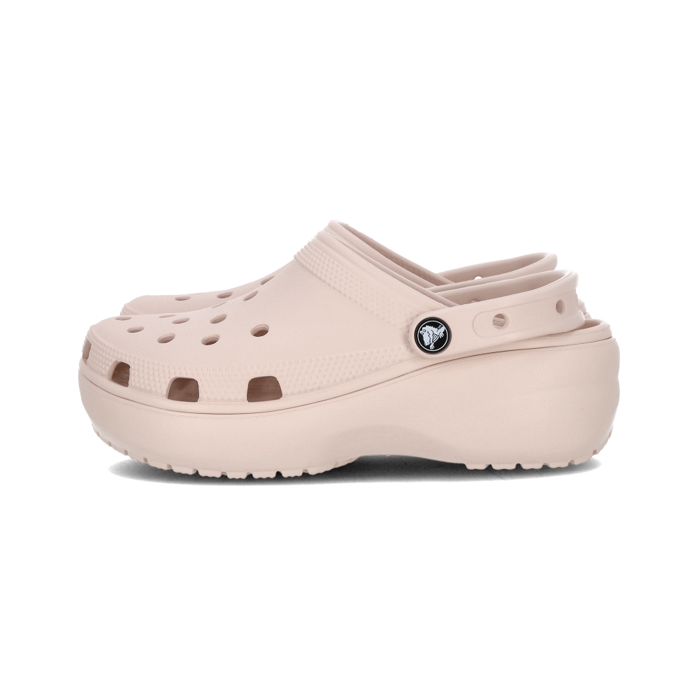 Crocs Classic Platform Clog 女鞋 粉色 雲朵 厚底 洞洞鞋 涼拖鞋 206750-6UR