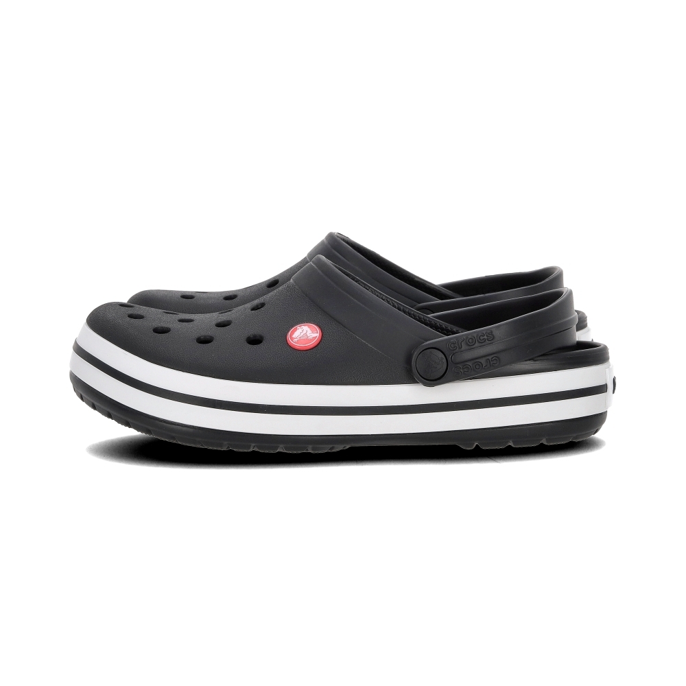 Crocs Crocband Clog 男鞋 女鞋 黑白色 輕量 防水 經典 休閒 洞洞鞋 涼拖鞋 11016-001
