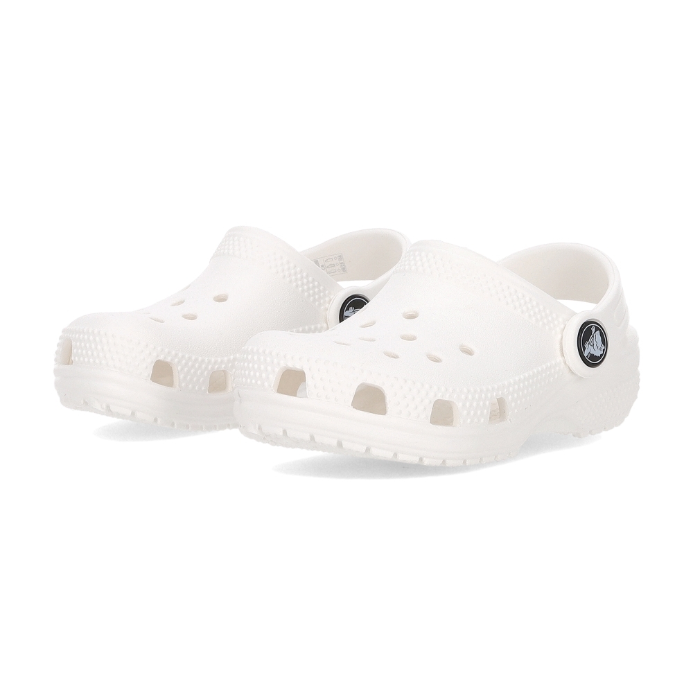 Crocs Classic Clog K 小童 童鞋 白色 輕便 防水 休閒 洞洞鞋 涼拖鞋 206990-100