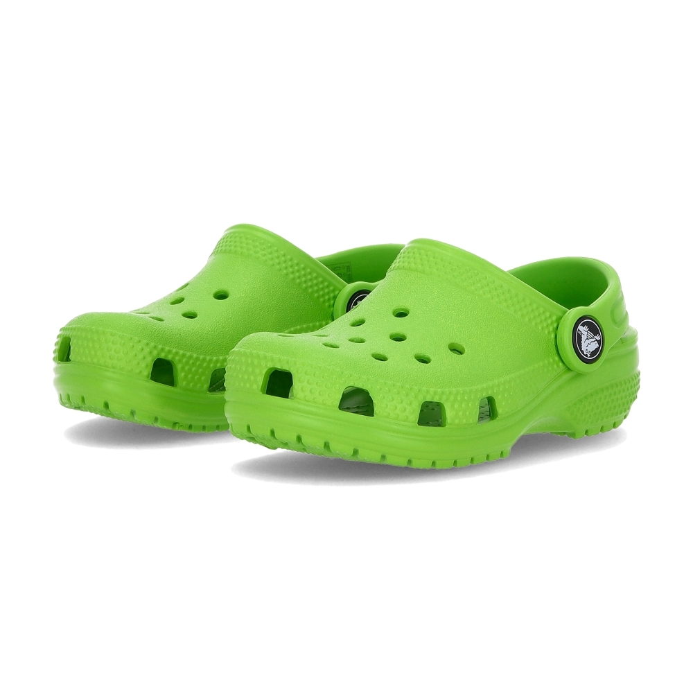 Crocs Classic Clog K 小童 童鞋 綠色 輕便 防水 休閒 洞洞鞋 涼拖鞋 206990-30T
