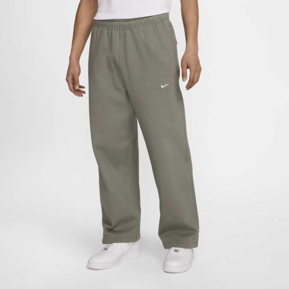 Nike AS M NK SOLO SWOOSH BB FLC OH 男款 灰綠色 運動 長褲 FN3343-320