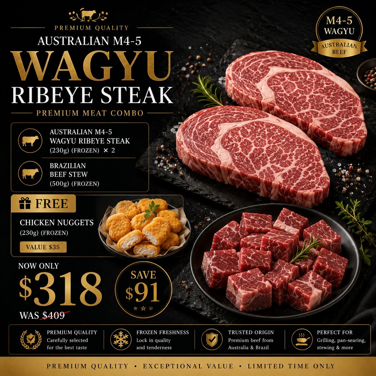 Premium Meat Combo