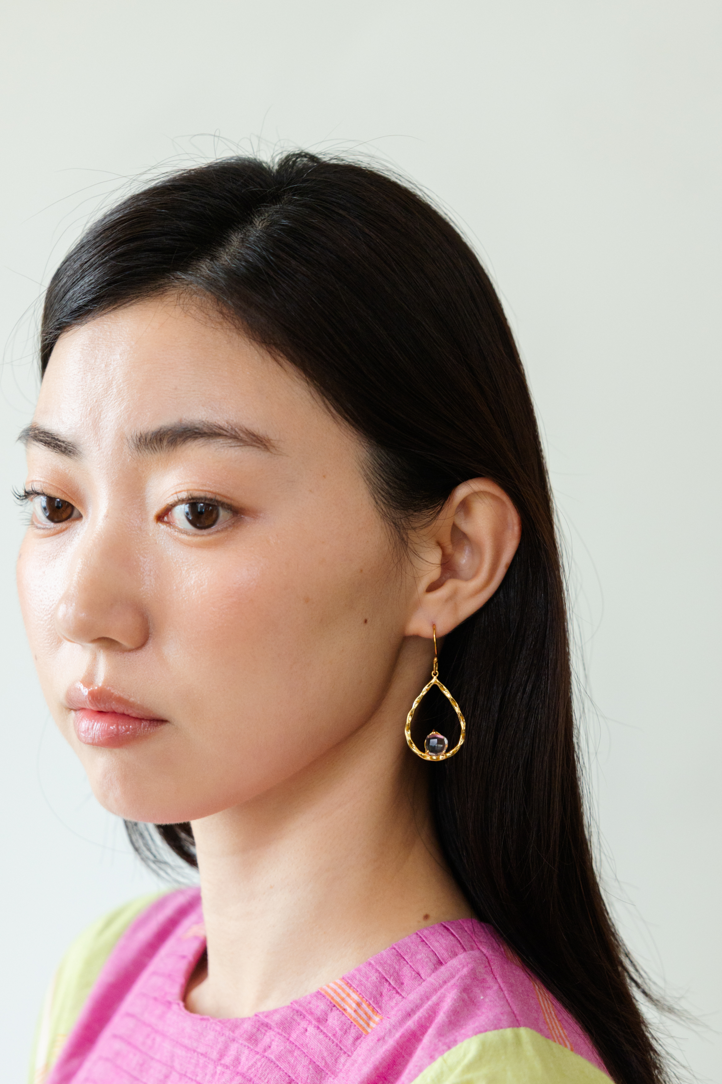 【 Jewelry 】水滴水晶耳環