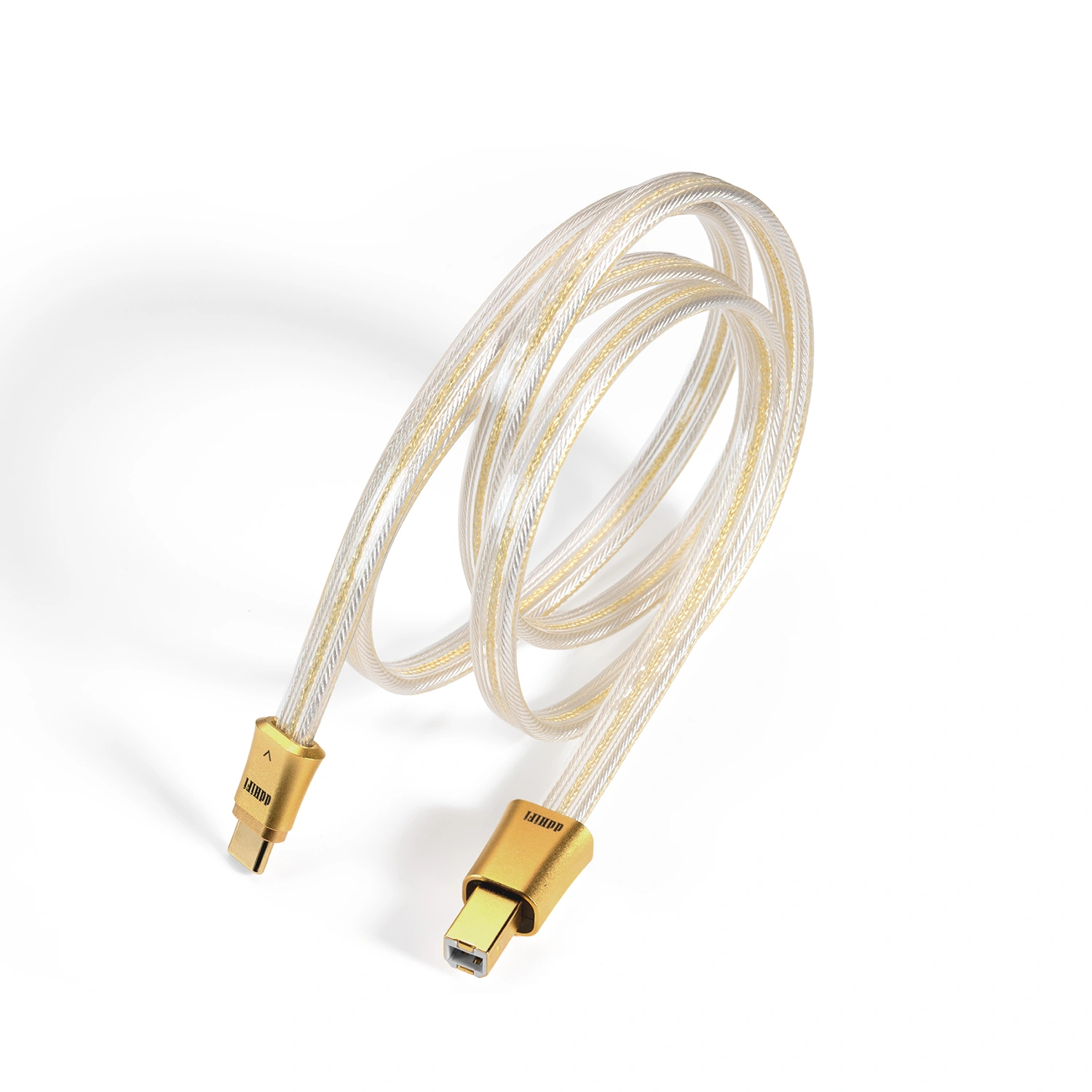 ddHiFi TC19BC Comet Gold Pure Silver Digital Signal Cable (Gold Edition)