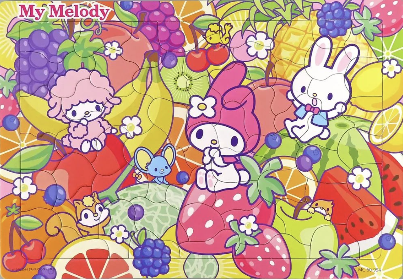 My Melody 天才大腦拼圖 60片