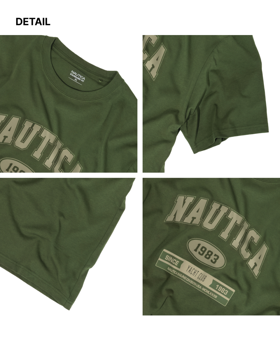 韓國 Nautica Arch Frame Tee [602]