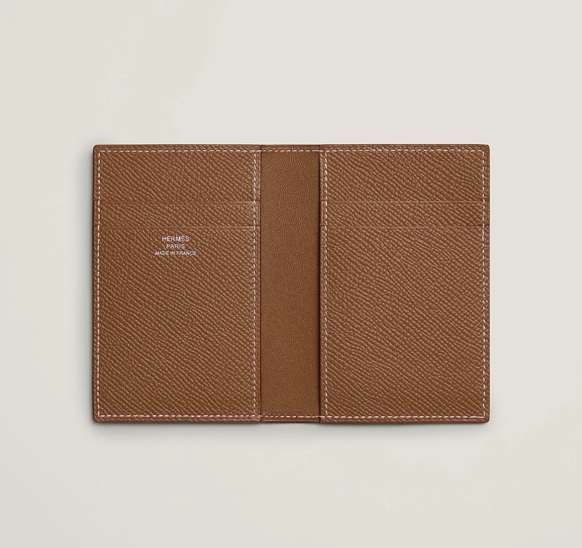 MC² Euclide card holder 37 gold Epsom