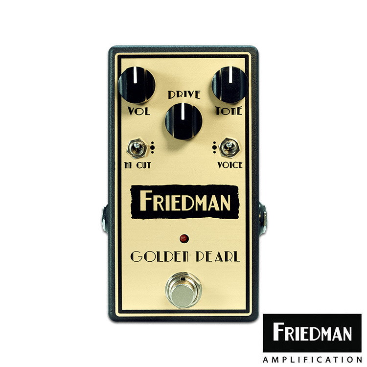 Friedman Golden Pearl Overdrive 破音 效果器