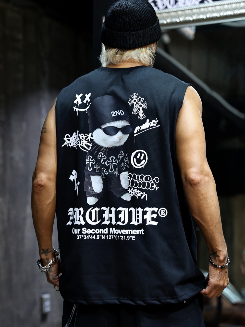 Swag Cat Loose Sleeveless