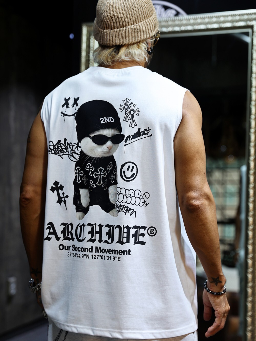 Swag Cat Loose Sleeveless