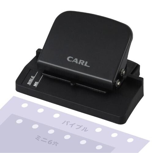 日本CARL．M6/BIBLE 6孔活頁打孔器(孔徑5.5mm) RM-LA