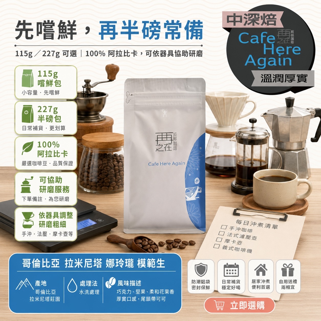 哥倫比亞 拉米尼塔 模範生 水洗 La Minita Reserva del Patron