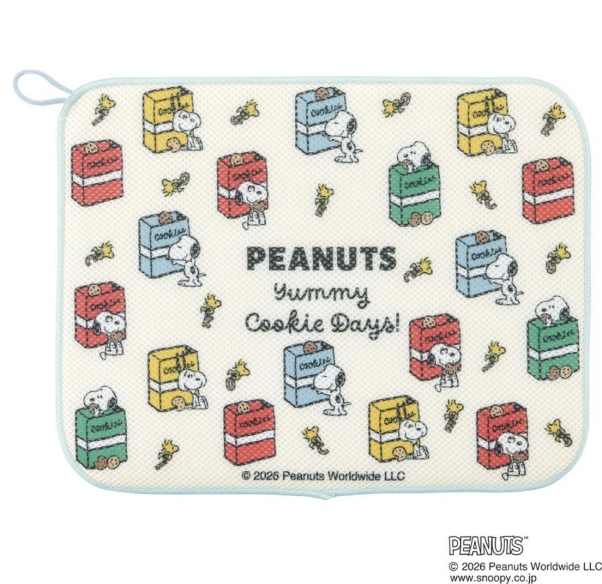 JP Snoopy 餐具食器專用吸水墊 可掛 8562 TK260726