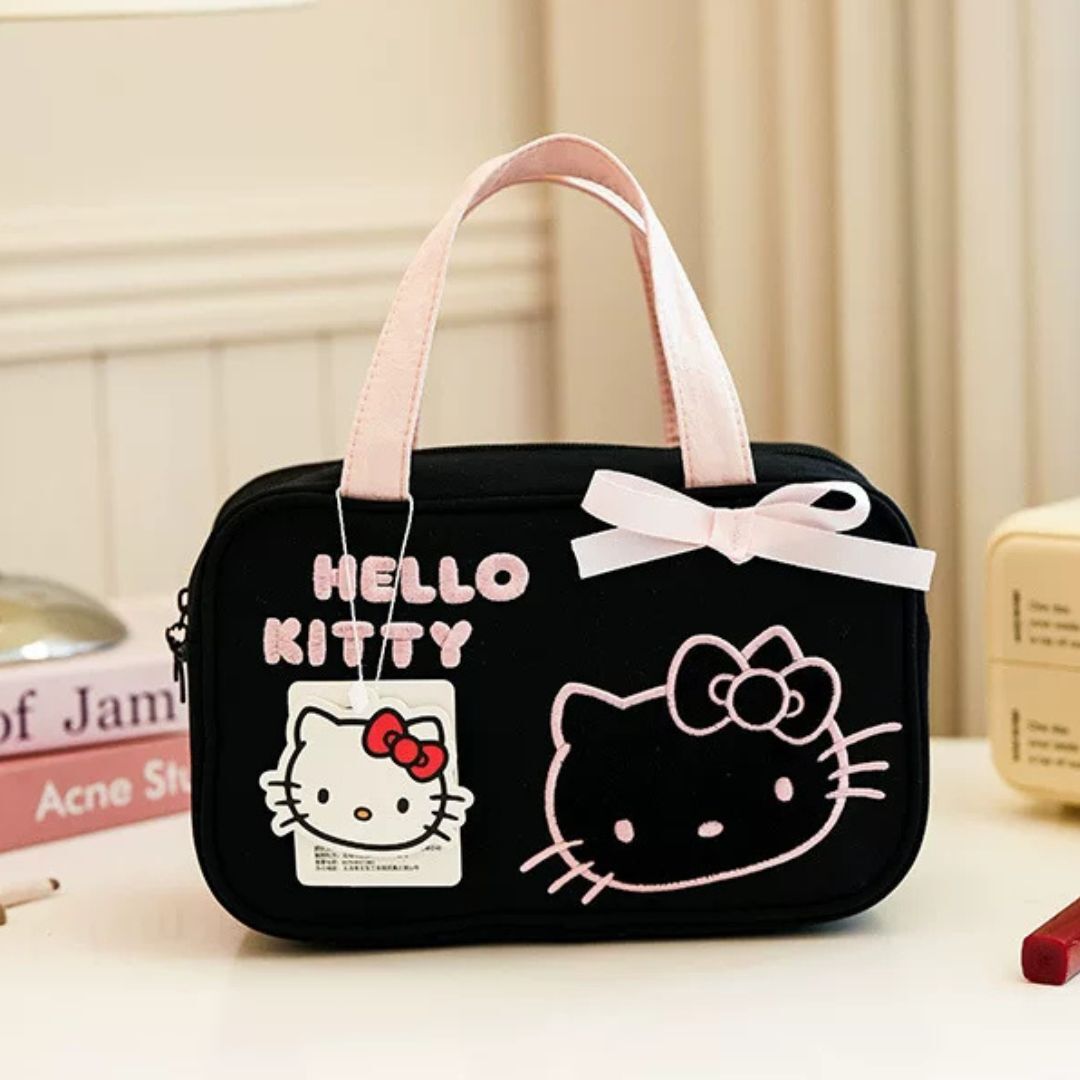 Hello Kitty Sanrio 化妝包 手提袋